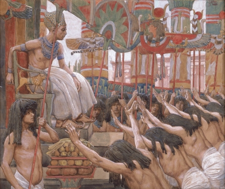 Joseph dwells in Egypt by Tisot - Wikimedia