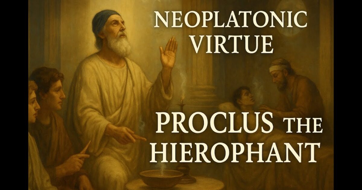 Neoplatonic Virtue: Proclus the Hierophant – וּכְשֵׁם שֶׁאֲנִי